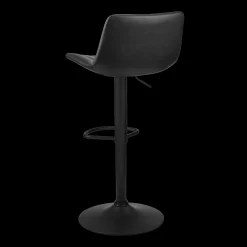 Bouclair Adjustable Barstool with Stitched PU* Furniture Accessories|Bar & Counter Stools