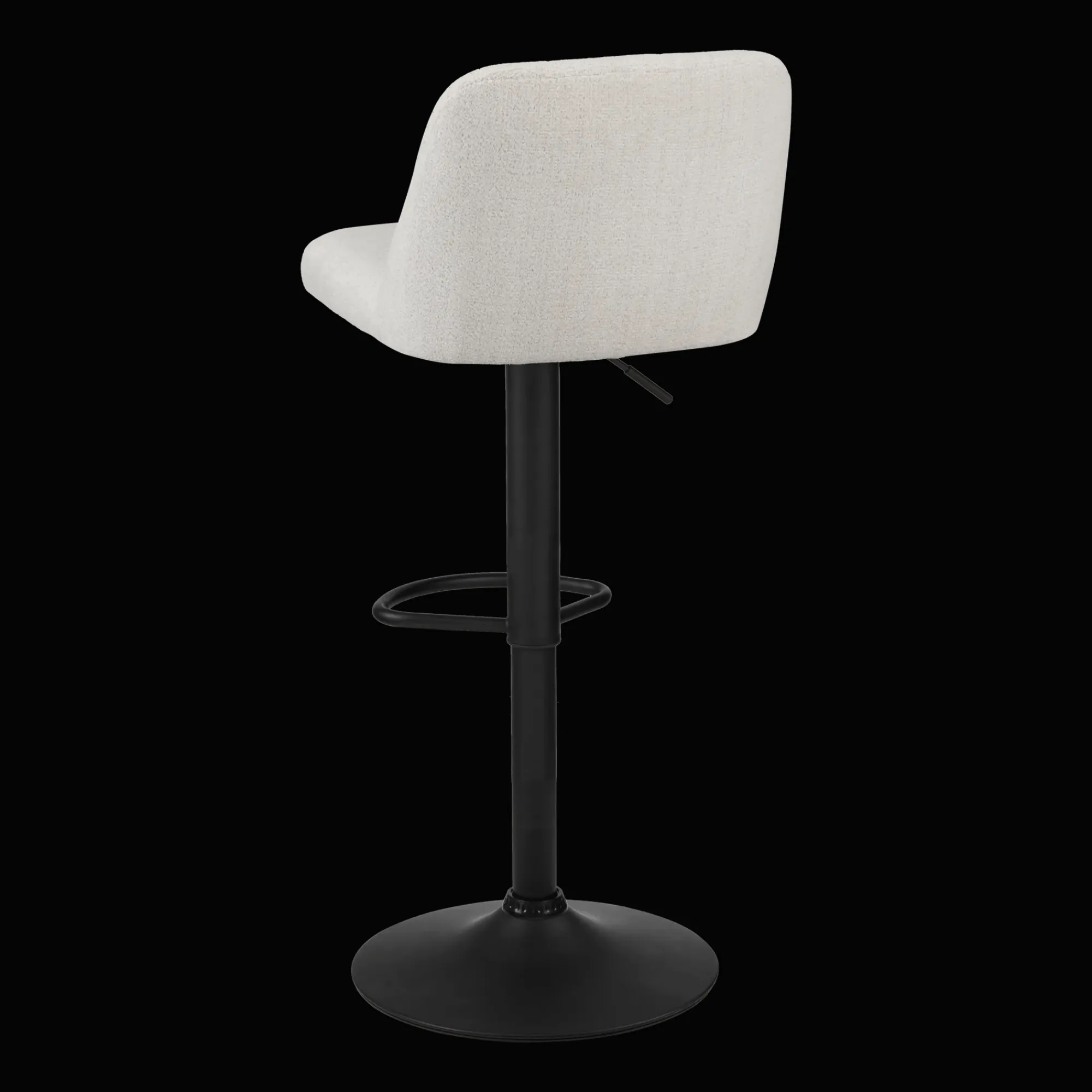 Bouclair Adjustable Fabric and Metal Barstool* Furniture Accessories|Bar & Counter Stools