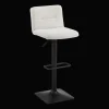 Bouclair Adjustable Metal and Fabric Barstool* Furniture Accessories|Bar & Counter Stools