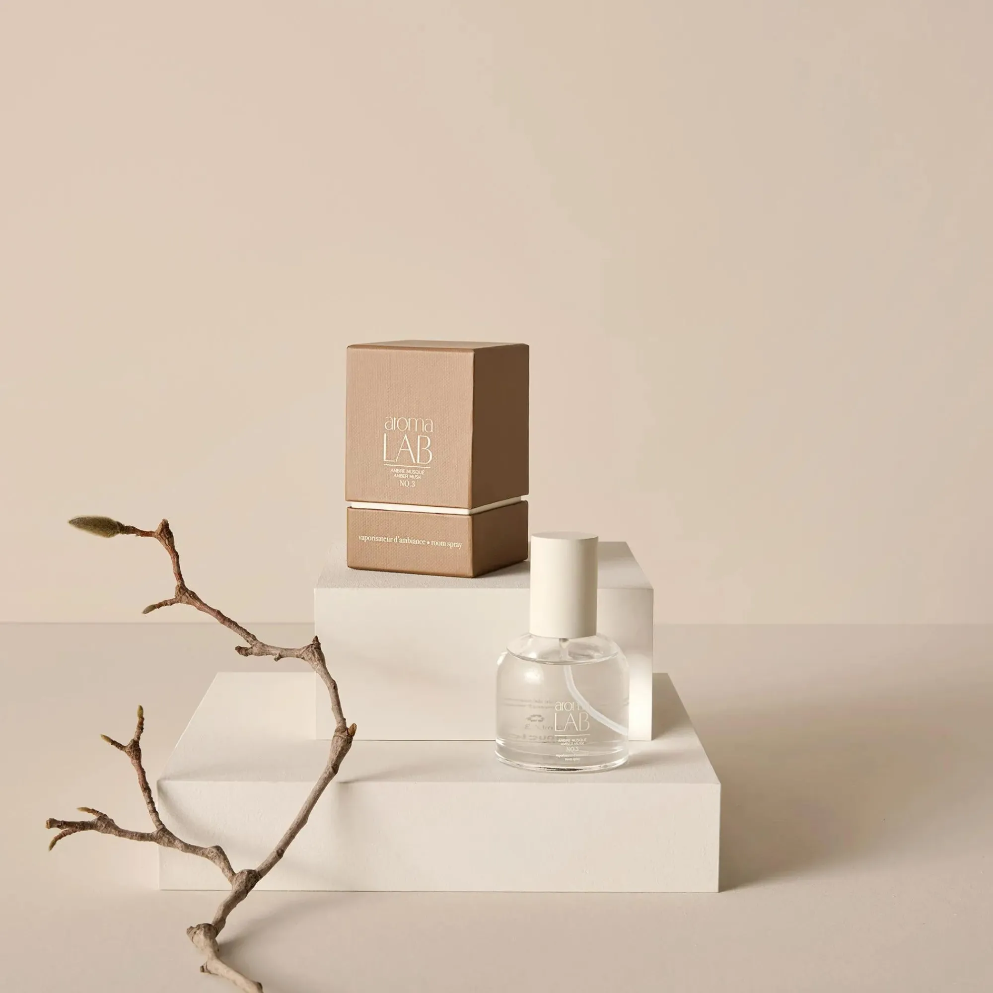 Bouclair Amber Musk Room Spray - Aroma Lab* Candles & Candle Stick Holders