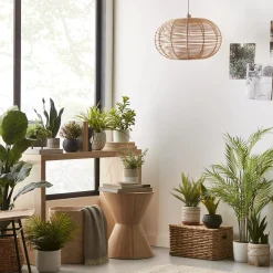 Bouclair Artificial Plant in Striped Pot* Artificial Plants