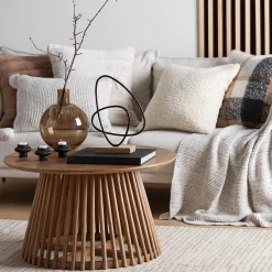 Bouclair Baxter Chenille Speckled Throw* Decorative Throws & Blankets