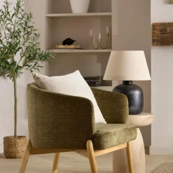 Bouclair Beige Ansley Decorative Pillow* Decorative Throw Pillows