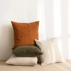 Bouclair Beige Ansley Decorative Pillow* Decorative Throw Pillows