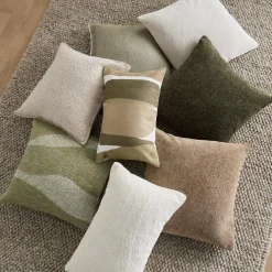 Bouclair Beige Ansley Decorative Pillow* Decorative Throw Pillows