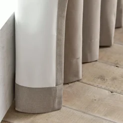 Bouclair Beige Chambray Blackout Curtain* Sheer Curtains & Window Sheer Panels|Blackout Window Curtains