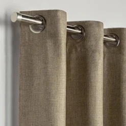 Bouclair Beige Darja Blackout Curtain* Sheer Curtains & Window Sheer Panels|Blackout Window Curtains