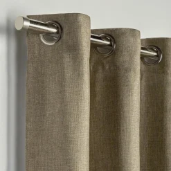 Bouclair Beige Darja Blackout Curtain* Sheer Curtains & Window Sheer Panels|Blackout Window Curtains