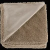 Bouclair Beige Doodle Boucle Throw* Decorative Throws & Blankets