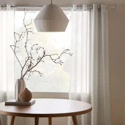 Bouclair Beige Merlot Sheer Curtain* Sheer Curtains & Window Sheer Panels