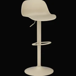 Bouclair Beige Metal & Plastic Bar Stool* Furniture Accessories|Bar & Counter Stools