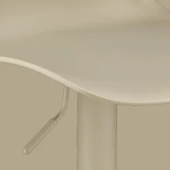 Bouclair Beige Metal & Plastic Bar Stool* Furniture Accessories|Bar & Counter Stools