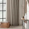 Bouclair Beige Naturia Panel Curtain* Sheer Curtains & Window Sheer Panels|Room Darkening & Light Filtering Curtains