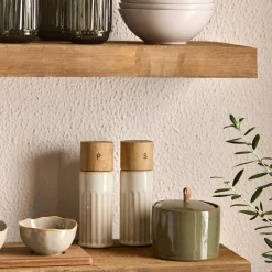 Bouclair Beige Pepper Grinder* Dinnerware|Kitchen & Dining Accessories