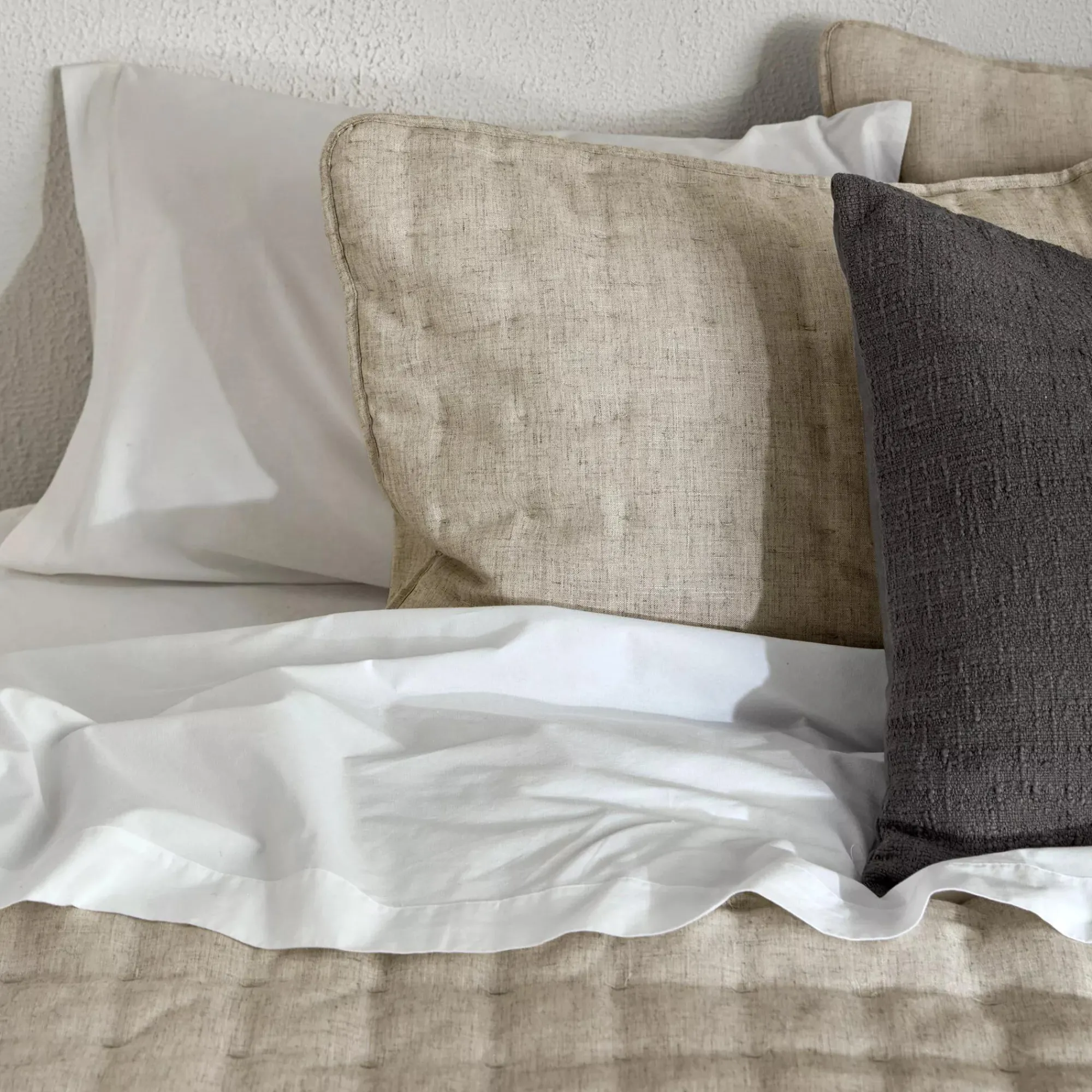 Bouclair Beige Quin Collection - 3-Piece Coverlet Set* Coverlet Sets