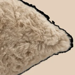 Bouclair Beige Set of 2 Ellyn Decorative Pillow* Decorative Throw Pillows