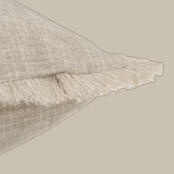 Bouclair Beige Taha Decorative Pillow* Decorative Throw Pillows