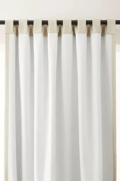 Bouclair Beige Taha Rod Pocket Back Tab Blackout Curtain* Blackout Window Curtains|Sheer Curtains & Window Sheer Panels