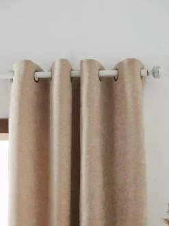 Bouclair Beige Tajo Panel Curtain* Sheer Curtains & Window Sheer Panels|Room Darkening & Light Filtering Curtains