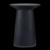 Bouclair Black Cement Hourglass Side Table* Side Tables|Coffee Tables & Side Tables
