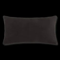Bouclair Black Clifford Decorative Lumbar Pillow* Decorative Throw Pillows