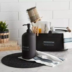 Bouclair Black Dish Soap Dispenser* Dinnerware|Kitchen & Dining Accessories