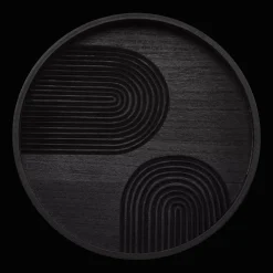 Bouclair Black Engraved Tray* Home Decorative Items & Objects