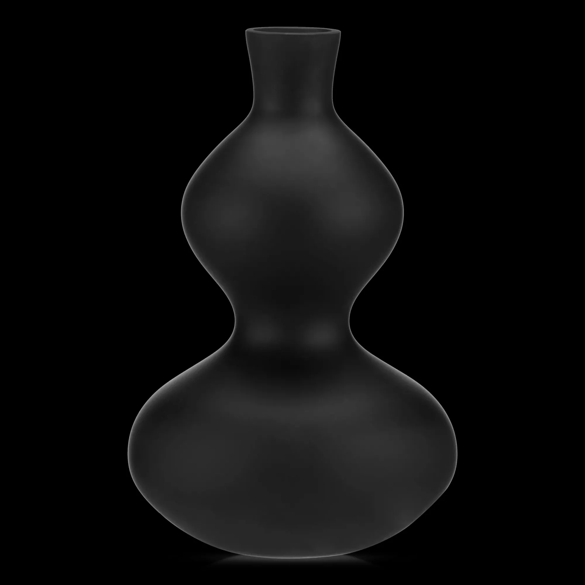 Bouclair Black Hourglass Bubble Vase* Modern Decorative Vases|Home Decorative Items & Objects