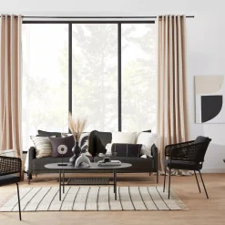 Bouclair Black Hourglass Bubble Vase* Modern Decorative Vases|Home Decorative Items & Objects