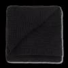 Bouclair Black Lonny Woven Throw* Decorative Throws & Blankets