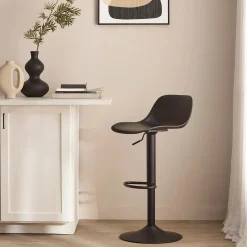 Bouclair Black Metal & Plastic Bar Stool* Furniture Accessories|Bar & Counter Stools