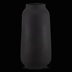 Bouclair Black Textured Vase* Modern Decorative Vases|Home Decorative Items & Objects