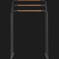 Bouclair Black Towel Holder* Bathroom Furniture