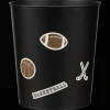 Bouclair Black Waste Bin* Junior Decorative Accessories