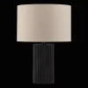 Bouclair Black Wood Table Lamp* Table Lamps