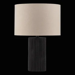 Bouclair Black Wood Table Lamp* Table Lamps