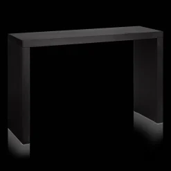 Bouclair Black Wood Veneer Console Table* Furniture Accessories|Consoles