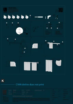 Bouclair Blackout Curtain Rod Set - Diameter 19 mm* Curtain Rods