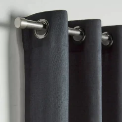 Bouclair Blue Aura Panel Curtain* Sheer Curtains & Window Sheer Panels|Room Darkening & Light Filtering Curtains