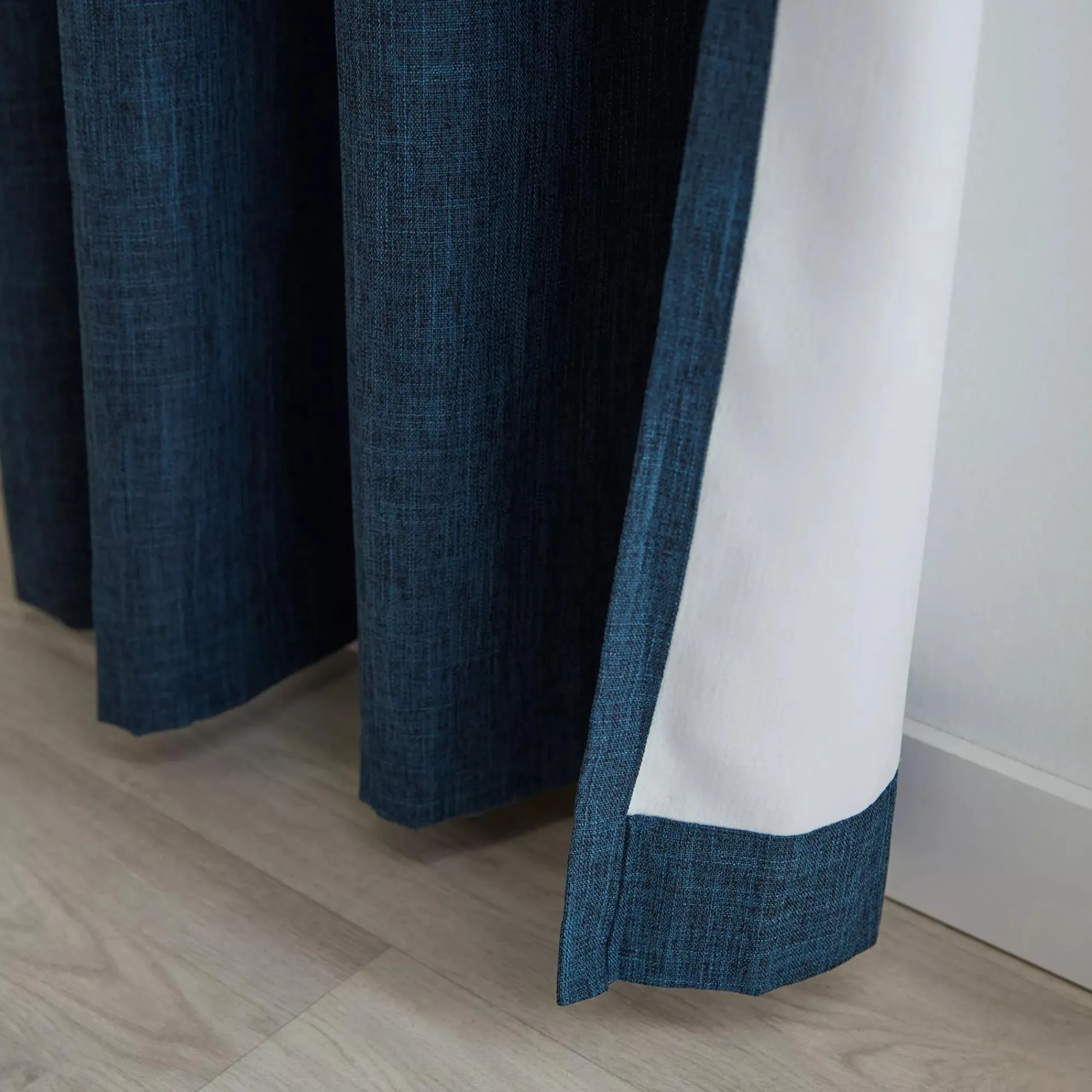 Bouclair Blue Chita Blackout Curtain* Sheer Curtains & Window Sheer Panels|Blackout Window Curtains