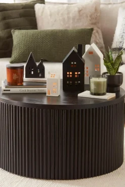 Bouclair Green Tea Candle with Wooden Lid* Candles & Candle Stick Holders