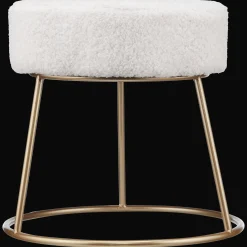 Bouclair Boucle Floral Stool* Junior Bedroom Furniture