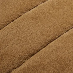 Bouclair Brown Cougar Faux Fur Throw Pillow* Decorative Throw Pillows