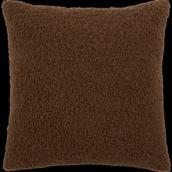 Bouclair Brown Doodle Boucle Decorative Throw Pillow* Decorative Throw Pillows