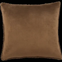 Bouclair Brown Doodle Boucle Decorative Throw Pillow* Decorative Throw Pillows