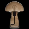 Bouclair Brown Glass Mushroom Table Lamp* Table Lamps
