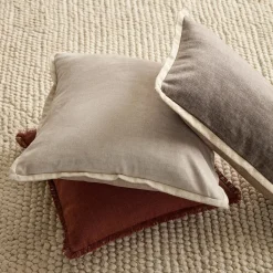 Bouclair Brown Taha Decorative Pillow* Decorative Throw Pillows