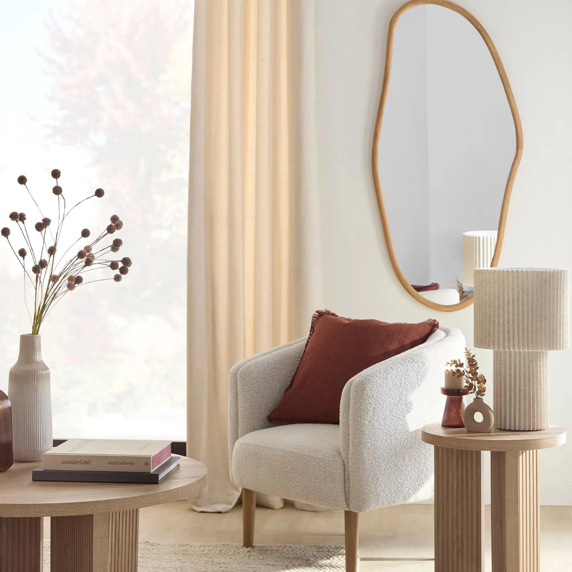 Bouclair Brown Taha Decorative Pillow* Decorative Throw Pillows