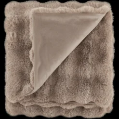Bouclair Bubble Faux Fur Throw* Decorative Throws & Blankets