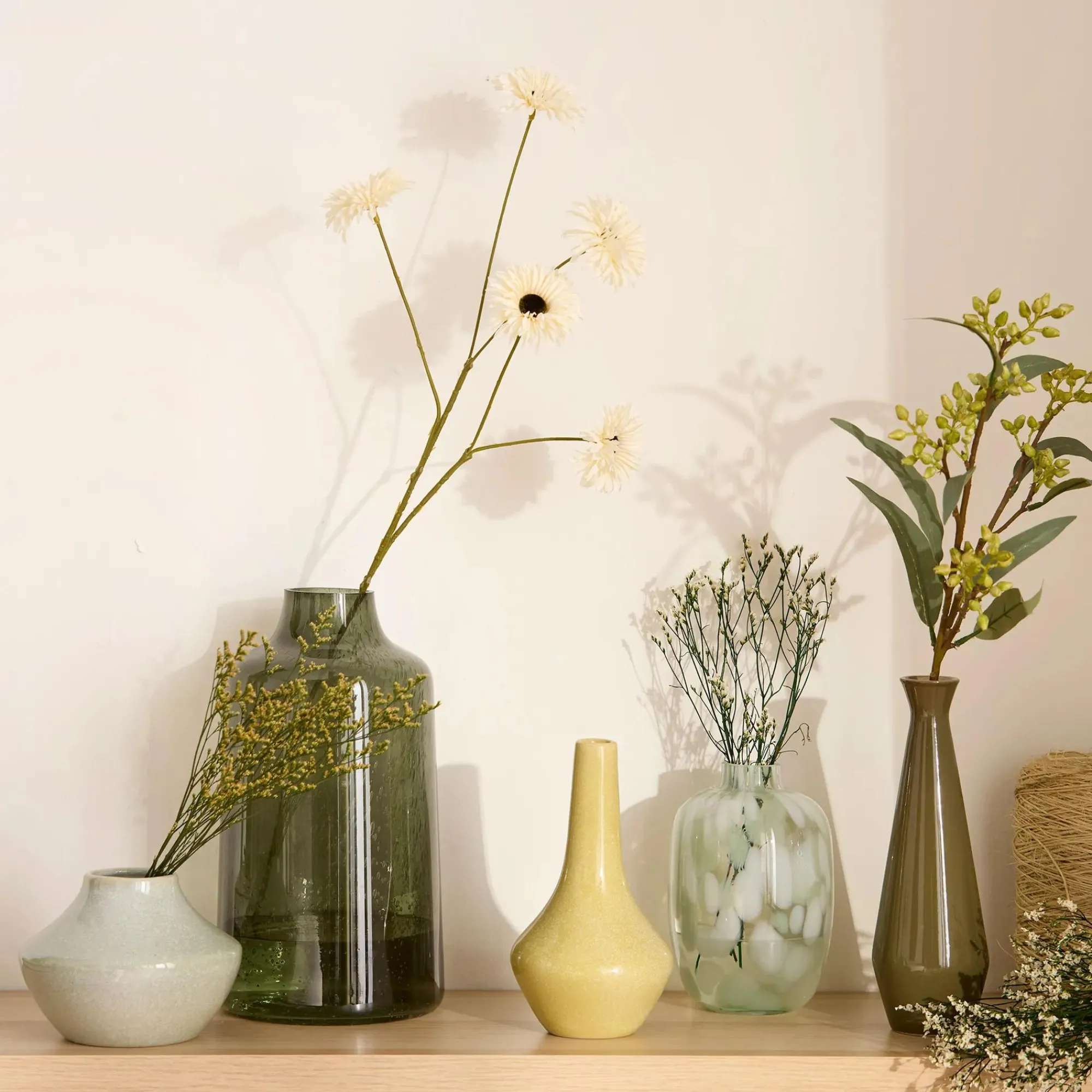 Bouclair Bubble Glass Table Vase* Modern Decorative Vases|Home Decorative Items & Objects